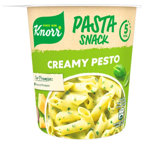 Pasta Pesto Snack Pot KNORR 68gr