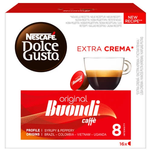 Espresso Dolce Gusto Buondi Caps NESCAFE 16τμχ (16x6,3gr)