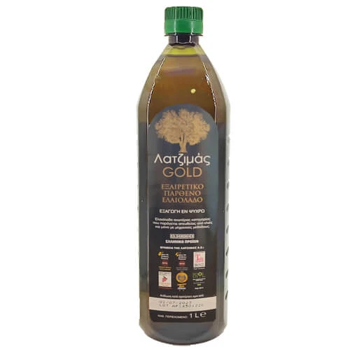 Ελαιόλαδο Gold Εξαιρετικά Παρθένο ΛΑΤΖΙΜΑΣ 1lt