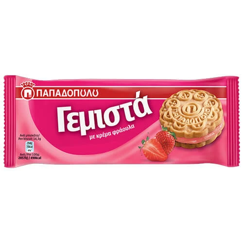 Γεμιστά Φράουλα ΠΑΠΑΔΟΠΟΥΛΟΥ 58gr