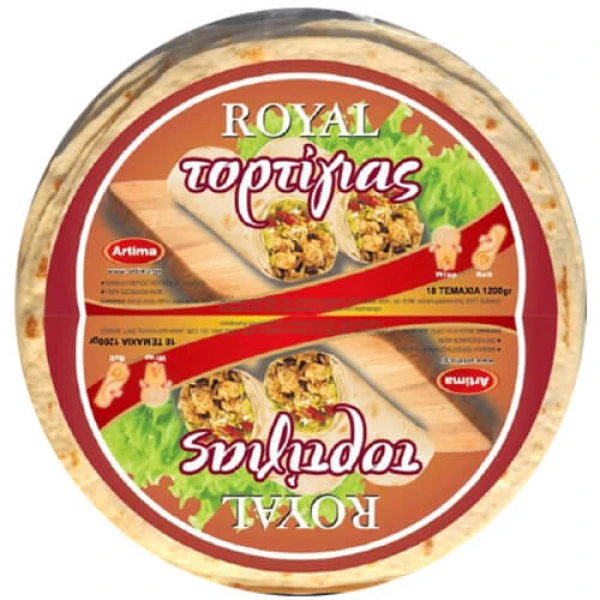 Τορτίγια Σταρένια 30cm ROYAL 1,2kg (12x1,2kg)