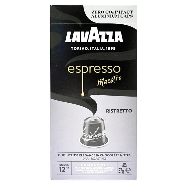 Nespresso Ristretto Caps LAVAZZA 10τμχ (10x5,5gr)