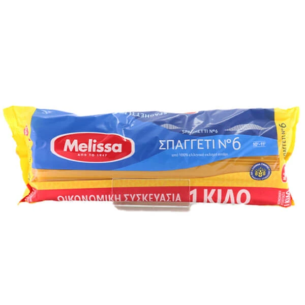 Σπαγγέτι Νο6 ΜΕΛΙΣΣΑ 1kg