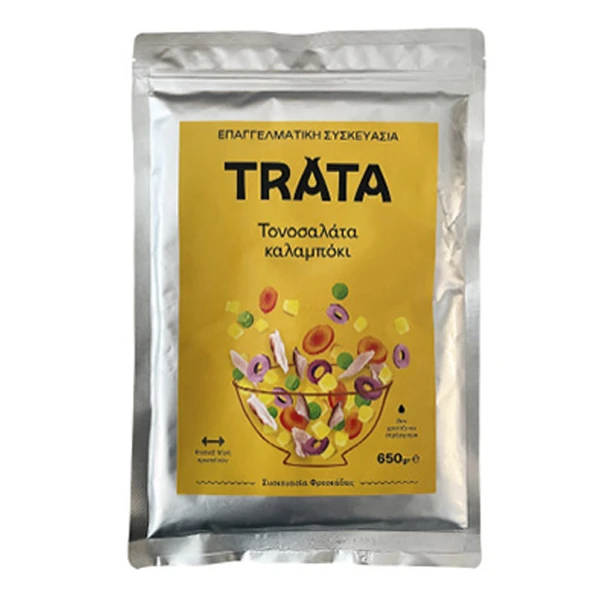 Τονοσαλάτα Καλαμπόκι Σακουλάκι TRATA 650gr