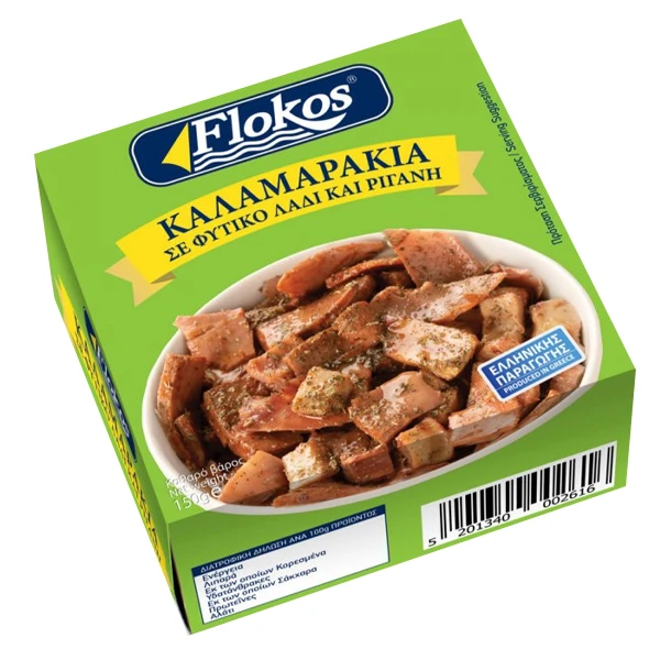Θράψαλο σε Φυτικό Λάδι & Ρίγανη FLOKOS 150gr