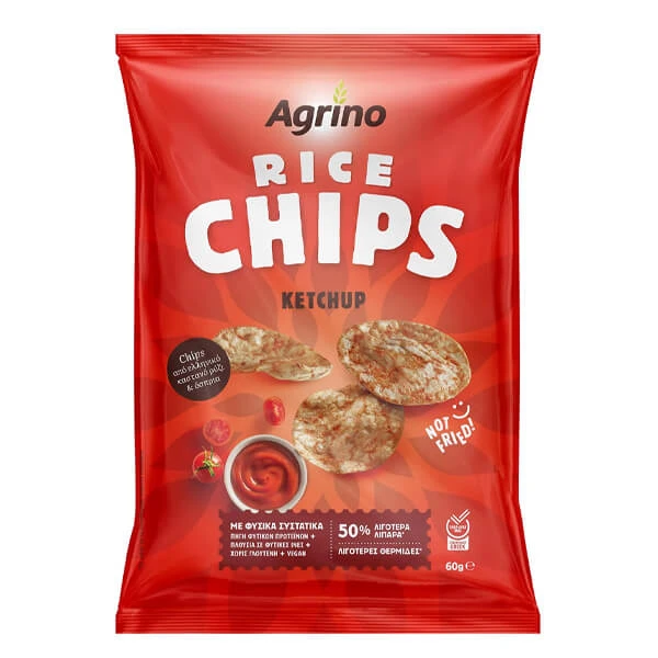 Τσιπς Κέτσαπ AGRINO 60gr