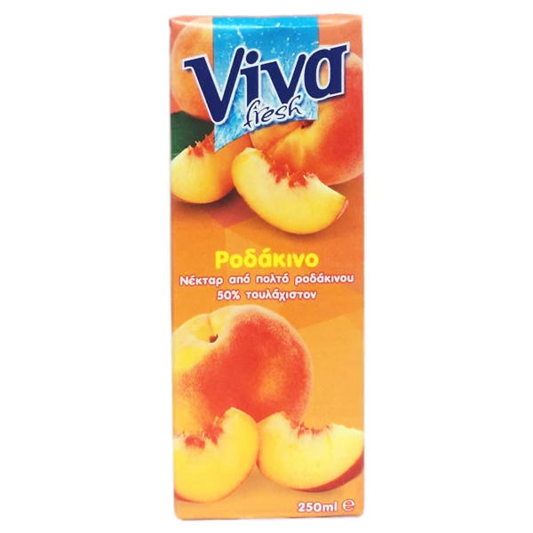 Χυμός Ροδάκινο VIVA 250ml