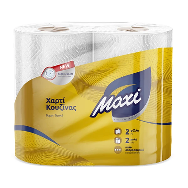 Ρολό Κουζίνας 2φυλλο 60Φ MAXI 129gr (2x129gr)