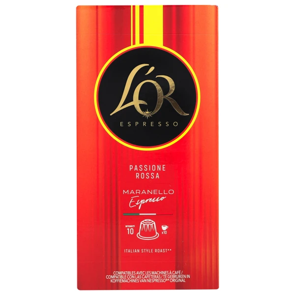 Espresso Pasione Rossa Maranello Caps LOR 10τμχ (10x5,2gr)