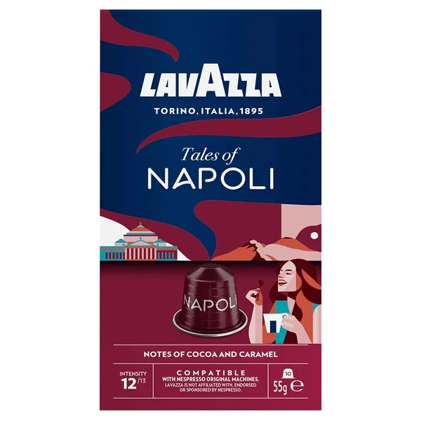 Nespresso Napoli Caps LAVAZZA 10τμχ (10x5,5gr)