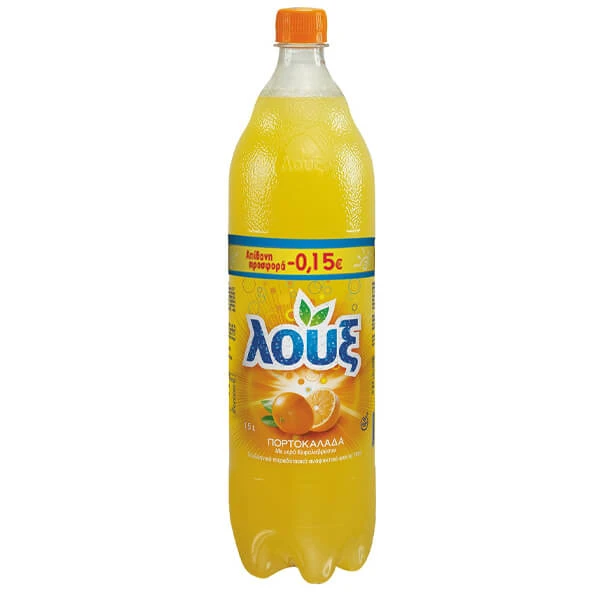 Αναψυκτικό Πορτοκαλάδα ΛΟΥΞ 1,5lt (-0,30€)