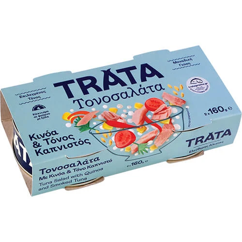 Τονοσαλάτα TRATA Με Κινόα 160gr (2x160gr)