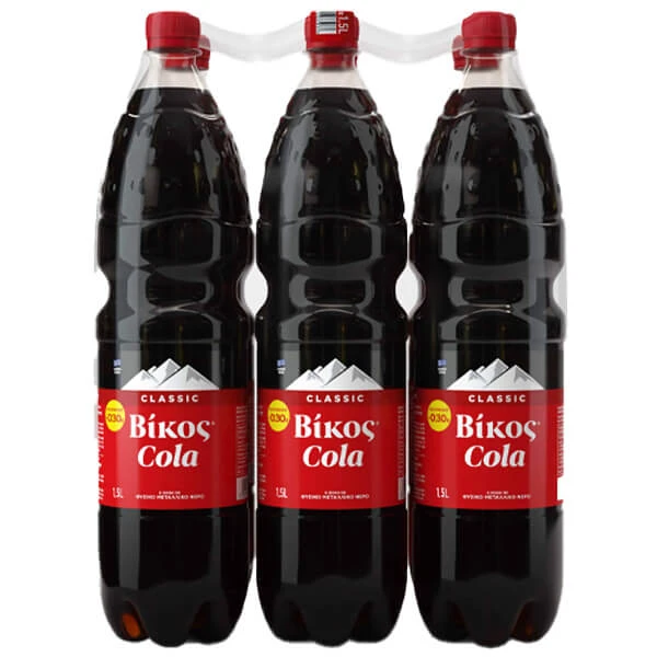 Αναψυκτικό Cola ΒΙΚΟΣ 1,5lt (6x1,5lt)
