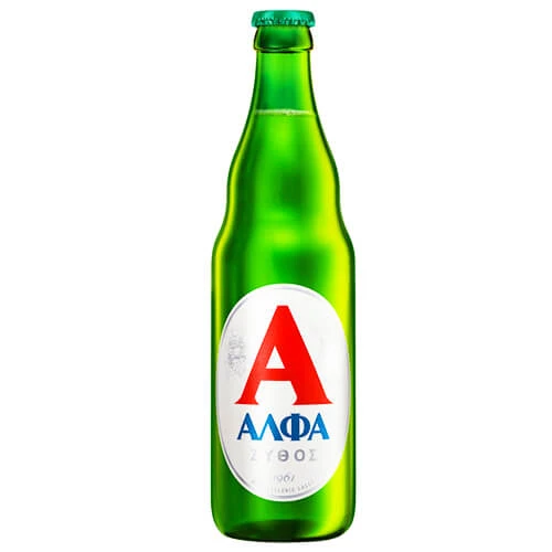 Μπύρα Φιάλη ΑΛΦΑ 500ml