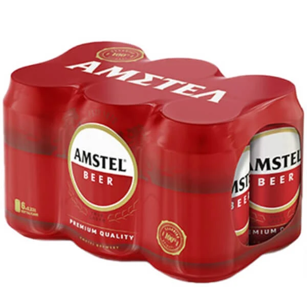 Μπύρα Κουτί AMSTEL 330ml (6x330ml)