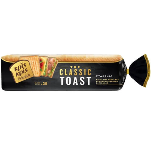 Ψωμί Τοστ Selection Classic ΚΡΙΣ ΚΡΙΣ 700gr