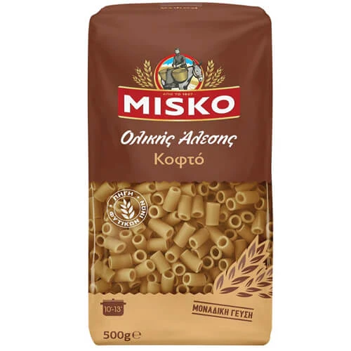 Ζυμαρικό Κοφτό Ολικής Άλεσης ΜΙΣΚΟ 500gr