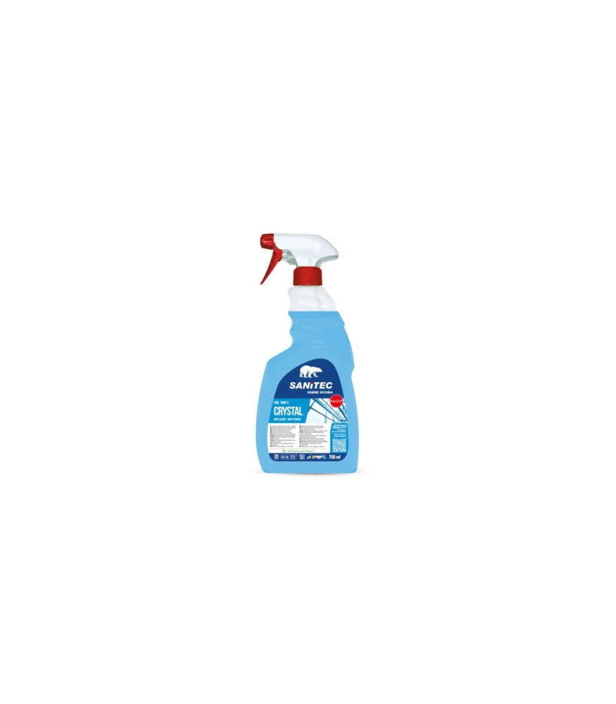 Καθαριστικό Τζαμιών Crystal SANITEC 750ml