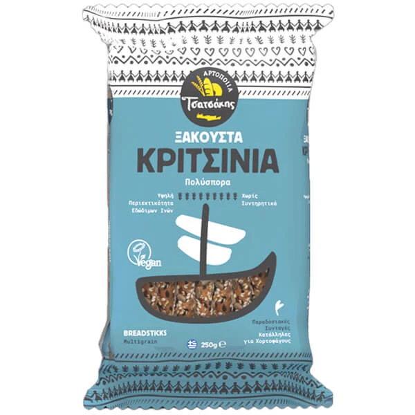 Κριτσίνια Πολύσπορα ΤΣΑΤΣΑΚΗΣ 250gr