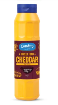 Σάλτσα Cheddar Street Food CONDITO 880gr