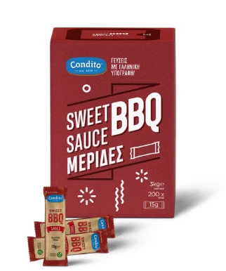 Σάλτσα BBQ Μερίδες CONDITO 200τμχ (200x15gr)
