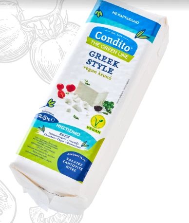 Λευκό Τυρί Vegan Greek Style CONDITO 2,5kg