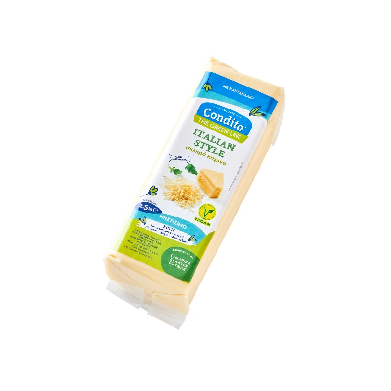 Vegan Italian Style Ημίσκληρο Λευκό Μοτσαρέλα Flavor CONDITO 2,5kg