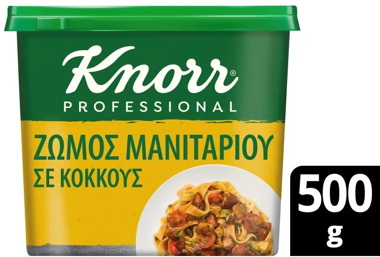 Ζωμός Μανιταριών με Porcini Κιβώτιο KNORR 500gr (6x500gr)