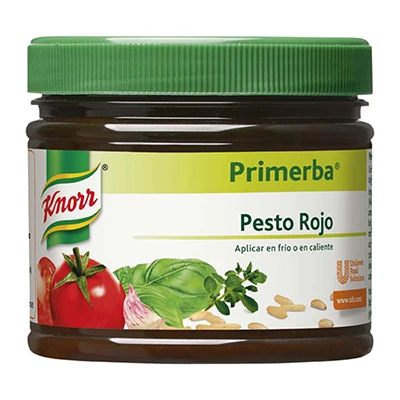 Pesto Rosso Τομάτα & Βασιλικό Primerba Κιβώτιο KNORR 340gr (2x340gr)
