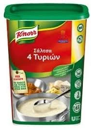 Σάλτσα 4 Τυριά κιβώτιο KNORR 775gr (6x775gr)