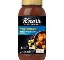 Σάλτσα Γλυκόξινη (Κιβώτιο) KNORR 2lt (2x2,2lt)
