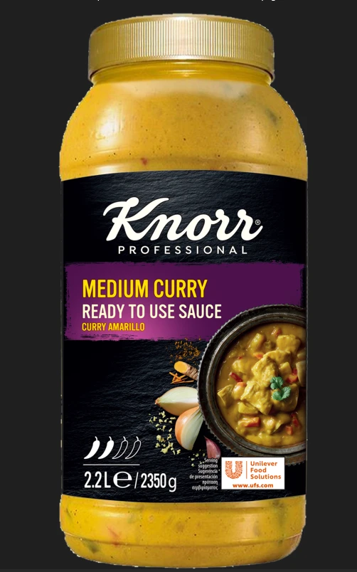 Σάλτσα Κάρυ KNORR 2,2 lt