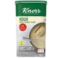 Roux Λευκό Κιβώτιο KNORR 1kg (6x1kg)