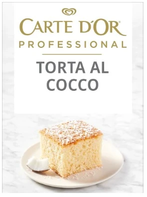 Μείγμα για Κέικ Καρύδας CARTE D'OR 1,68kg