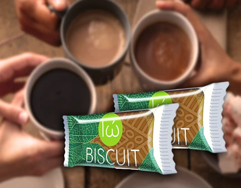 Μπισκότα Καραμέλα-Κανέλα 6gr ΙΩ 600τμχ