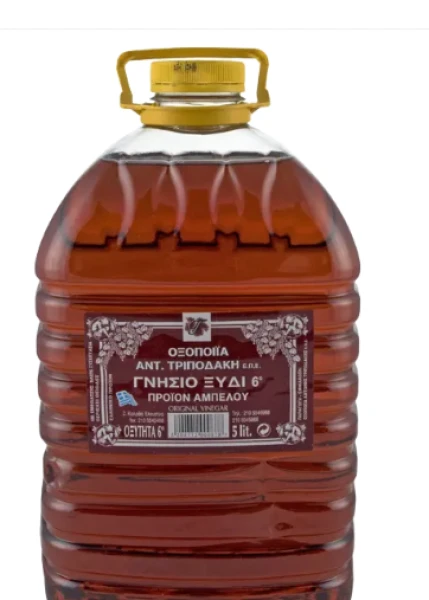Ξύδι Γνήσιο Ερυθρό 6ο ΤΡΙΠΟΔΑΚΗΣ 5lt