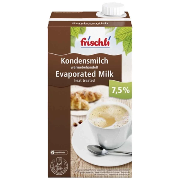 Γάλα Εβαπορέ 7,5% FRISCHLI 1kg