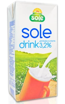 Γάλα 3,2% Drink SOLE 1lt