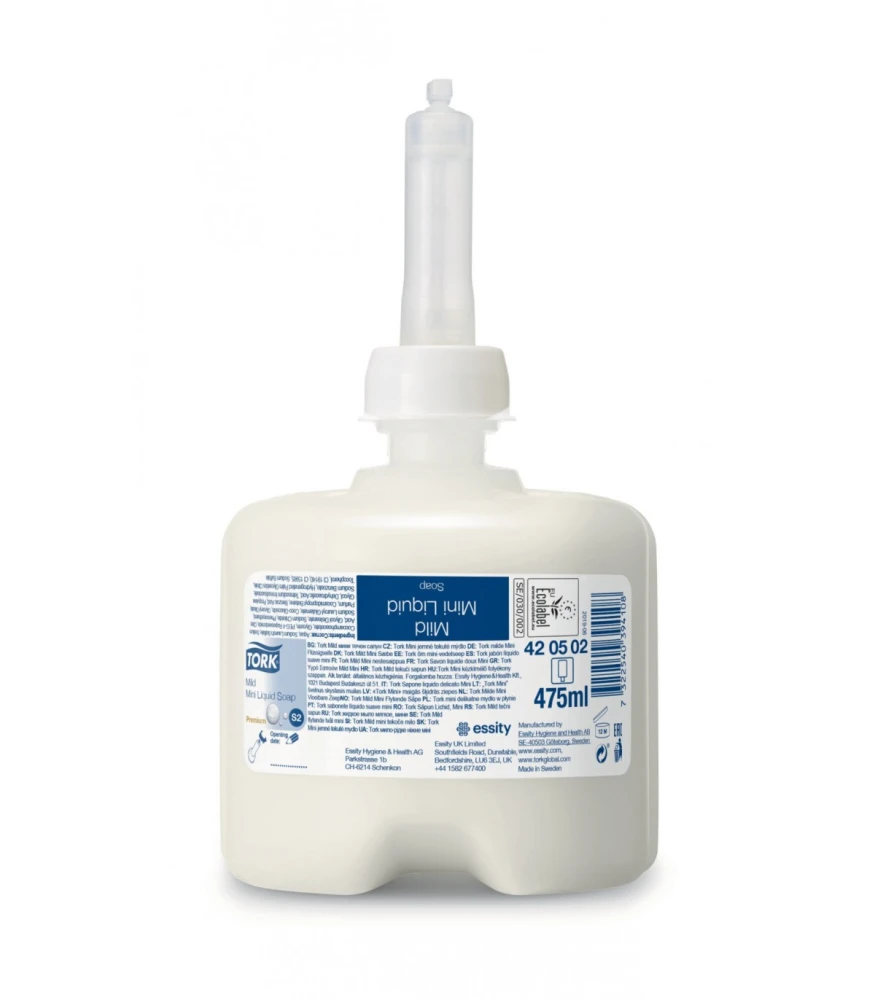 Σαπούνι Χεριών Υγρό Mild Mini TORK 475ml