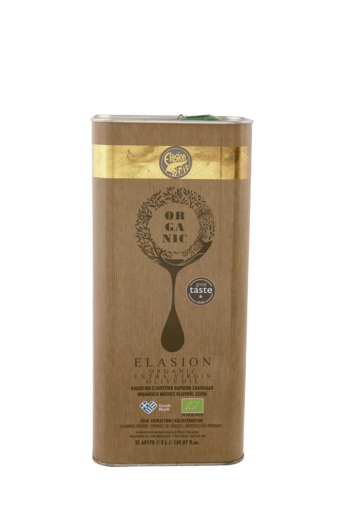 Εξαιρετικά Παρθένο Ελαιόλαδο Βιολογικό ΕΛΑΣΙΟΝ 5lt
