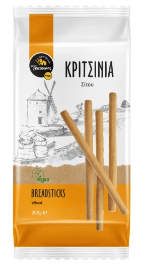 Κριτσίνια Σίτου ΤΣΑΤΣΑΚΗΣ 200gr