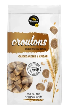 Κρουτόν Ολικής Άλεσης & Κριθάρι ΤΣΑΤΣΑΚΗΣ 150gr