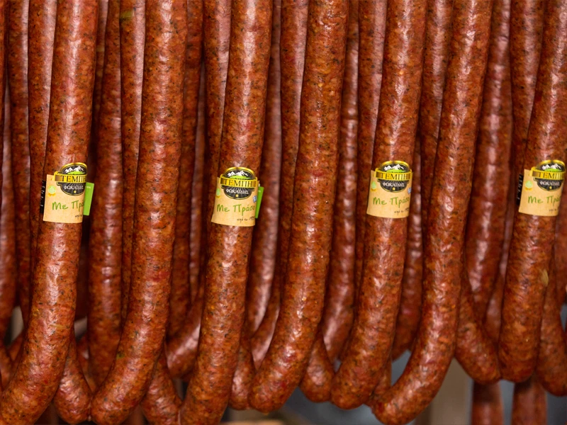 Λουκάνικο με Πράσο Παραδοσιακό ΤΕΜΠΗ 250gr (2x250gr)