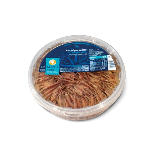 Αντζούγια Φιλέτο NORTH EVIA 250gr