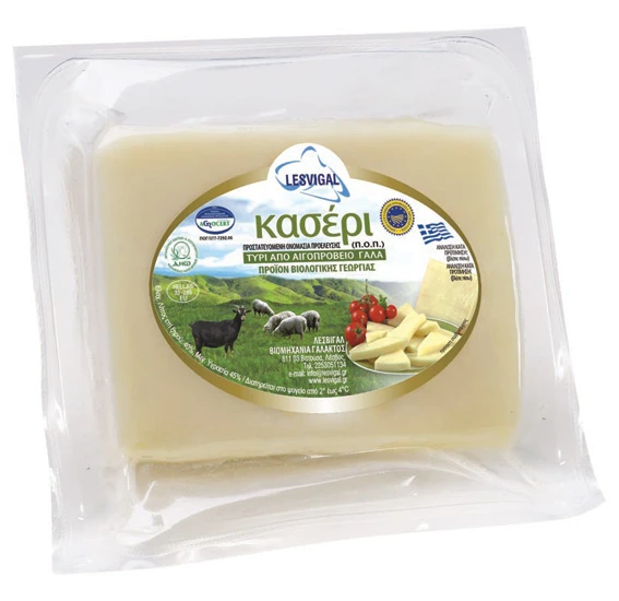 Κασέρι ΠΟΠ σε Vacuum ΛΕΣΒΙΓΑΛ 350gr