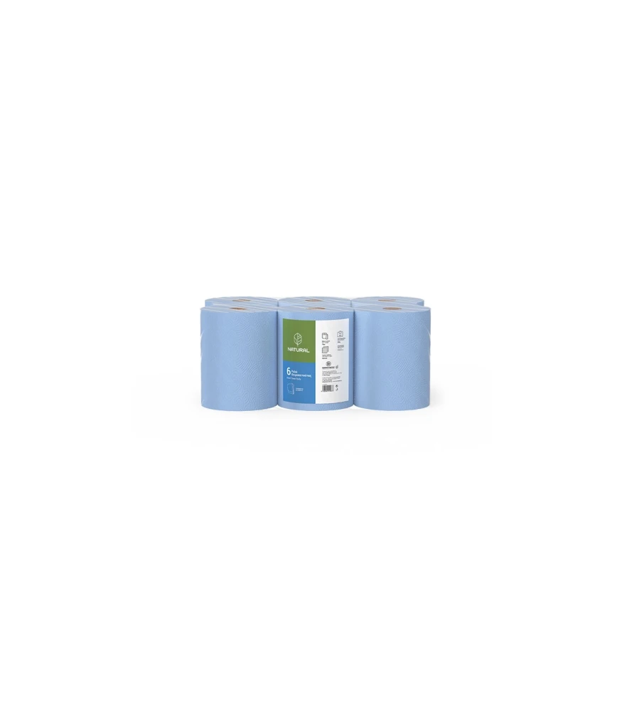 Χειροπετσέτα Ρολό Natural Μπλε ENDLESS 800gr (6x800gr)