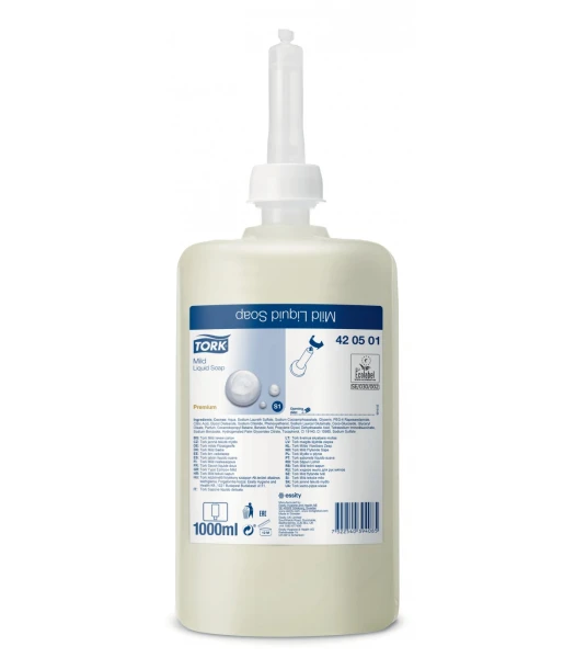 Σαπούνι Χεριών Υγρό Mild TORK 1lt