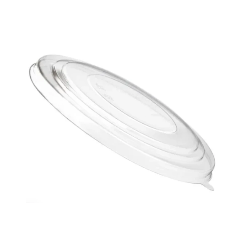 Καπάκια Kraft Pet 165mm για Xάρτινα Σκεύη Φαγητού 1100 ml INTERTAN 50τμχ