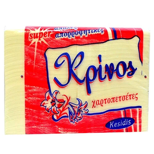 Χαρτοπετσέτα Εστιατορίου Λευκή KRINOS 400τμχ