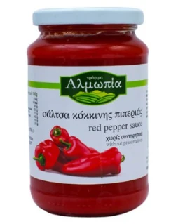 Σάλτσα Κόκκινης Πιπεριάς ΑΛΜΩΠΙΑ 350gr